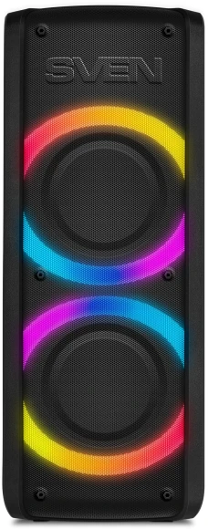 Колонка порт. Sven АС PS-710 черный 100W 1.0 BT/3.5Jack 10м 4400mAh Колонка порт. Sven АС PS-710 черный 100W 1.0 BT/3.5Jack 10м 4400mAh
