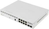 Коммутатор MikroTik CSS610-8P-2S+IN 8x1Гбит/с 2SFP+ 8PoE 8PPoE 140W управляемый