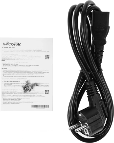 Коммутатор MikroTik CSS610-8P-2S+IN 8x1Гбит/с 2SFP+ 8PoE 8PPoE 140W управляемый