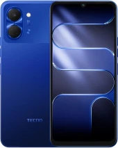 Смартфон Tecno Spark Go 3 128Gb 4Gb серый моноблок 3G 4G 2Sim 6.75" 720x1600 Android 15 13Mpix 802.11 a/b/g/n/ac GPS GSM900/1800 Protect microSD max1024Gb