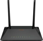 Роутер беспроводной D-Link DSL-224 N300 10/100BASE-TX черный Роутер беспроводной D-Link DSL-224 N300 10/100BASE-TX черный