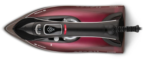 Утюг Vitek VT-1240 2400Вт бордовый