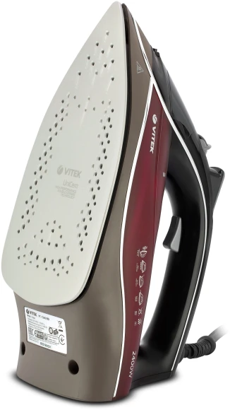Утюг Vitek VT-1240 2400Вт бордовый