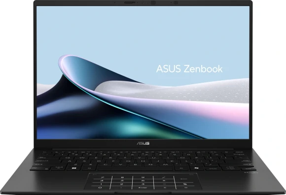 Ноутбук Asus Zenbook 14 UM3406GA-QD132 Ryzen AI 5 430 16Gb SSD512Gb AMD Radeon 840M 14" OLED WUXGA (1920x1200) без ОС black WiFi BT Cam Bag (90NB17R1-M006K0)