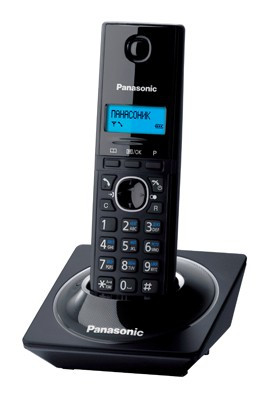 Р/Телефон Dect Panasonic KX-TG1711RUB черный АОН