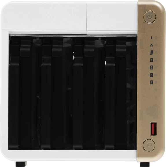 Сетевое хранилище NAS Qnap Original TS-462-4G 4-bay настольный Celeron N4505