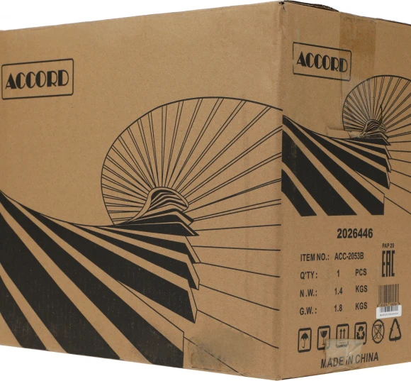 Корпус Accord Entry ACC-2053B черный без БП mATX 1x80mm 1x120mm 2xUSB2.0 audio Корпус Accord Entry ACC-2053B черный без БП mATX 1x80mm 1x120mm 2xUSB2.0 audio