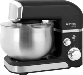 Кухонная машина Vitek Midnight VT-4116 планетар.вращ. 1000Вт черный/стальной Кухонная машина Vitek Midnight VT-4116 планетар.вращ. 1000Вт черный/стальной