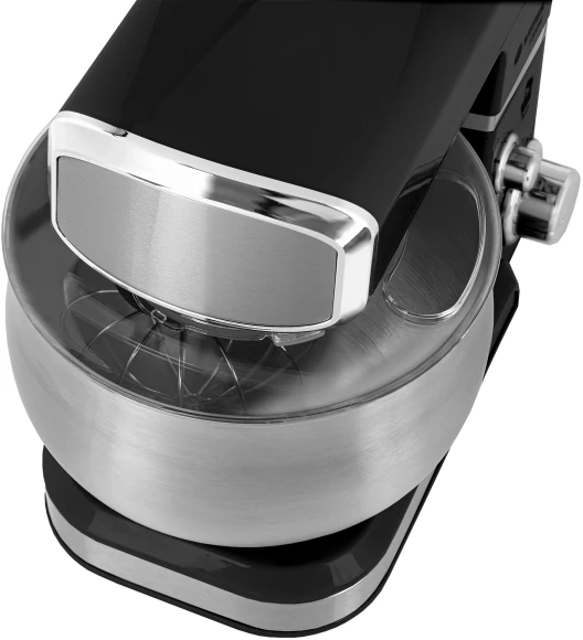 Кухонная машина Vitek Midnight VT-4116 планетар.вращ. 1000Вт черный/стальной