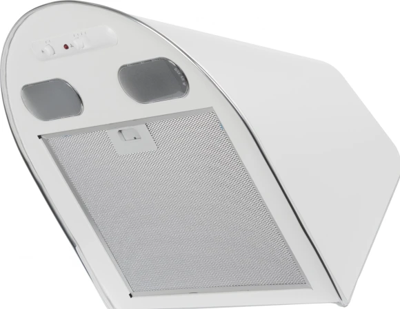 Вытяжка каминная Elikor Эпсилон 50П-430-П3Л белый/серебристый управление: ползунковое (1 мотор)