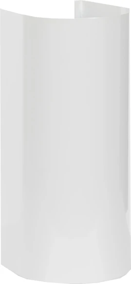 Вытяжка каминная Elikor Эпсилон 50П-430-П3Л белый/серебристый управление: ползунковое (1 мотор)