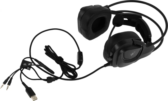 Наушники с микрофоном A4Tech Bloody G575P черный 2м мониторные оголовье (G575P 4PIN+USB/BLACK) Наушники с микрофоном A4Tech Bloody G575P черный 2м мониторные оголовье (G575P 4PIN+USB/BLACK)