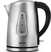 Чайник электрический Vitek VT-7007 1.7л. 2200Вт сталь корпус: металл/пластик Чайник электрический Vitek VT-7007 1.7л. 2200Вт сталь корпус: металл/пластик