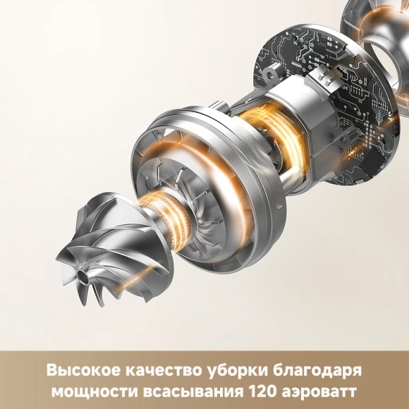 Пылесос ручной Trouver S3 Detect Aqua 350Вт золотистый/серый Пылесос ручной Trouver S3 Detect Aqua 350Вт золотистый/серый