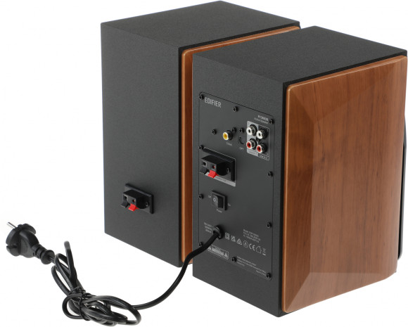 Колонки Edifier R1380DB 2.0 светлое дерево/черный 42Вт BT