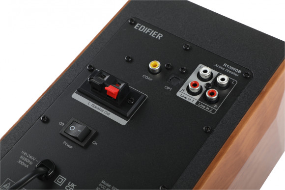 Колонки Edifier R1380DB 2.0 светлое дерево/черный 42Вт BT
