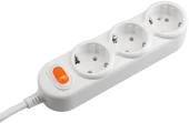 Сетевой удлинитель Powercube PC-1-5M 5м (3 розетки) белый (коробка)