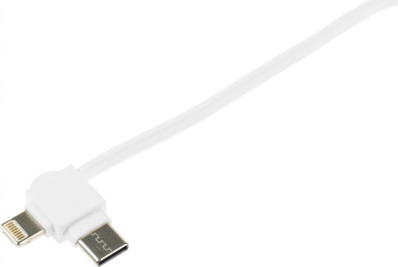 Мобильный аккумулятор Cactus CS-PBFSNT-10000 10000mAh 3A USB-A/USB-C белый