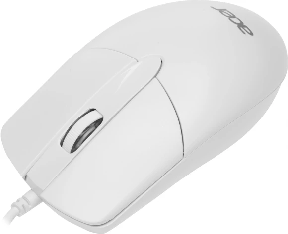 Мышь Acer OMW300 белый оптическая 1200dpi USB 3but (ZL.MCECC.01V)