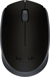 Мышь Logitech M171 черный/серый оптическая 1000dpi беспров. USB для ноутбука 2but (910-004643)