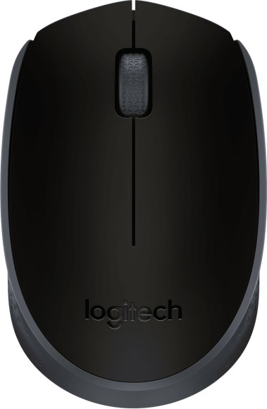 Мышь Logitech M171 черный/серый оптическая 1000dpi беспров. USB для ноутбука 2but (910-004643)
