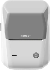 Термопринтер Niimbot B1 (1746887) 203dpi 50мм/с/USB/BT для печ.этик. серебристый Термопринтер Niimbot B1 (1746887) 203dpi 50мм/с/USB/BT для печ.этик. серебристый
