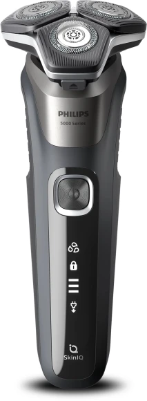 Бритва роторная Philips Series 5000 S5887/10 реж.эл.:3 питан.:аккум. серый