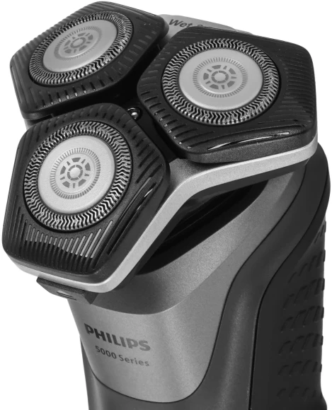 Бритва роторная Philips Series 5000 S5887/10 реж.эл.:3 питан.:аккум. серый