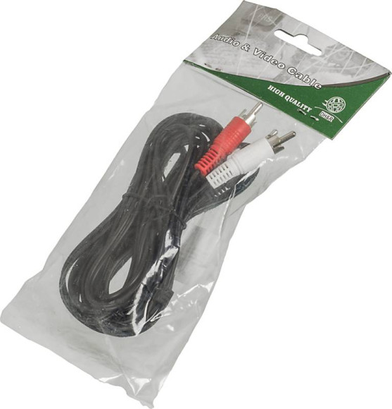 Кабель аудио Ningbo JAAC010-3 2хRCA (m)/Jack 3.5 (m) 3м. черный Кабель аудио Ningbo JAAC010-3 2хRCA (m)/Jack 3.5 (m) 3м. черный