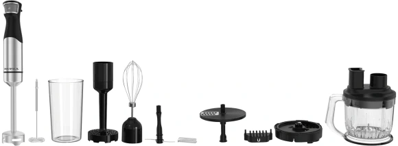 Блендер погружной Supra HBS-1212 700Вт черный/серебристый