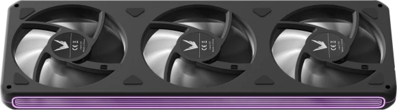 Вентилятор для корпуса Formula Air Fusion 3 BK ARGB 360х120x28 черный 4-pin 37.93дБ Ret