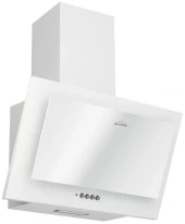 Вытяжка встраиваемая Elikor Коралл 50П-430-К3Д белый/стекло белое управление: кнопочное (1 мотор)