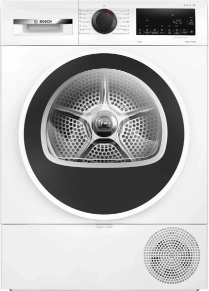 Сушильная машина Bosch Serie 8 WQB246CNBY пан.англ. макс.загр.:9кг белый Сушильная машина Bosch Serie 8 WQB246CNBY пан.англ. макс.загр.:9кг белый