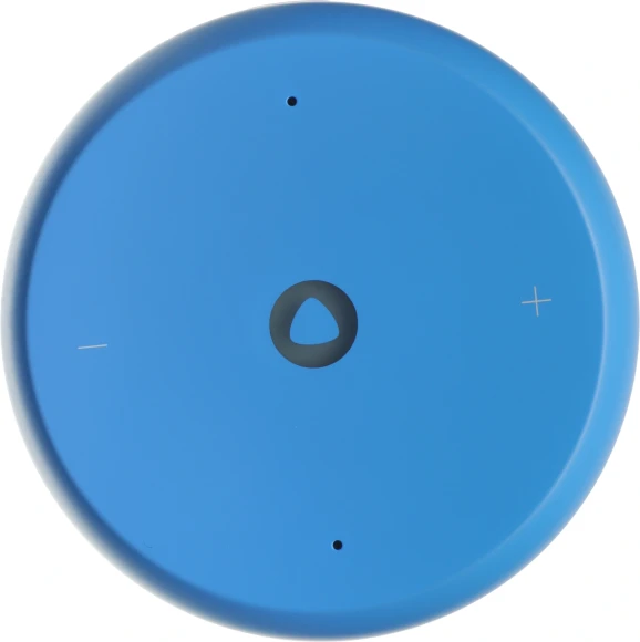 Умная колонка Yandex Станция Лайт 2 Алиса синий 6W 1.0 BT/Wi-Fi 10м (YNDX-00026BLU)