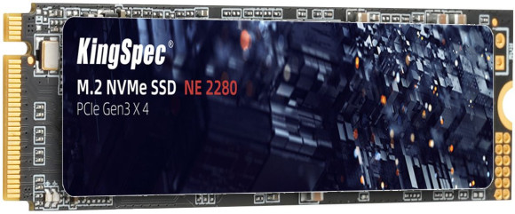 Накопитель SSD Kingspec PCIe 3.0 x4 2TB NE-2TB M.2 2280