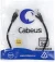 Патч-корд Cabeus PC-UTP-RJ45-Cat.5e-0.15m-BK-LSZH U/UTP RJ-45 вил.-вилка RJ-45 кат.5E 0.15м черный LSZH