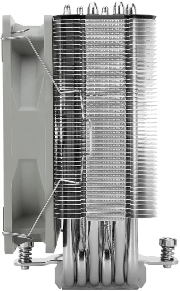 Устройство охлаждения(кулер) Thermalright Burst Assasin 120 Soc-AM5/AM4/1200/1700/1851 серый 4-pin 25.6dB Al+Cu 510gr Ret (BA120)