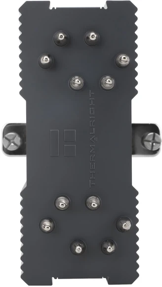 Устройство охлаждения(кулер) Thermalright Burst Assasin 120 Soc-AM5/AM4/1200/1700/1851 серый 4-pin 25.6dB Al+Cu 510gr Ret (BA120)