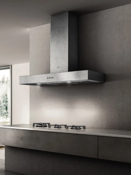 Вытяжка каминная Elica Spot NG H6 IX/A/90 нержавеющая сталь управление: кнопочное (1 мотор)
