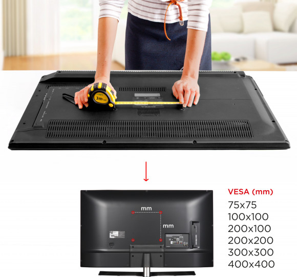 Кронштейн для телевизора Holder LCD-5566-W белый 32"-55" макс.45кг настенный поворотно-выдвижной и наклонный Кронштейн для телевизора Holder LCD-5566-W белый 32"-55" макс.45кг настенный поворотно-выдвижной и наклонный