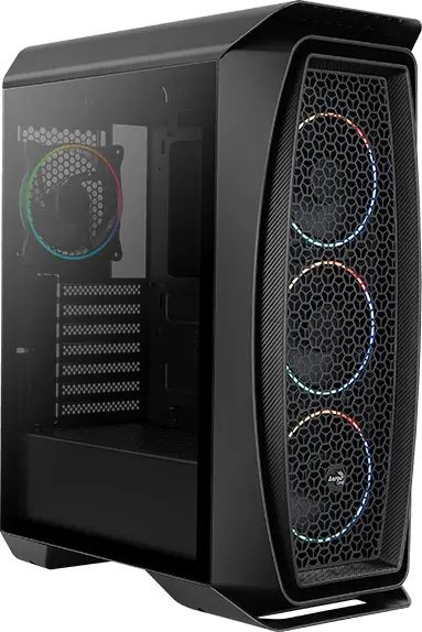 Корпус Aerocool Aero One Eclipse-G-BK-v1 черный без БП ATX 4x120mm 2x140mm 2xUSB3.0 audio bott PSU Корпус Aerocool Aero One Eclipse-G-BK-v1 черный без БП ATX 4x120mm 2x140mm 2xUSB3.0 audio bott PSU