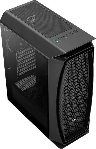 Корпус Aerocool Aero One Eclipse-G-BK-v1 черный без БП ATX 4x120mm 2x140mm 2xUSB3.0 audio bott PSU Корпус Aerocool Aero One Eclipse-G-BK-v1 черный без БП ATX 4x120mm 2x140mm 2xUSB3.0 audio bott PSU