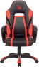 Кресло игровое A4Tech Bloody GC-350 черный/красный экокожа крестов. пластик черный