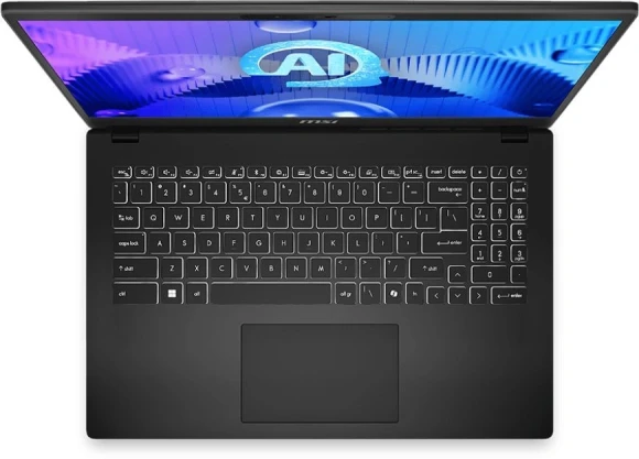 Ноутбук MSI Modern 15 H AI C1MTG-084US Core Ultra 9 185H 32Gb SSD1Tb Intel Arc 15.6" IPS Touch FHD (1920x1080) Windows 11 Home Multi Language black WiFi BT Cam (9S7-15H551-084)