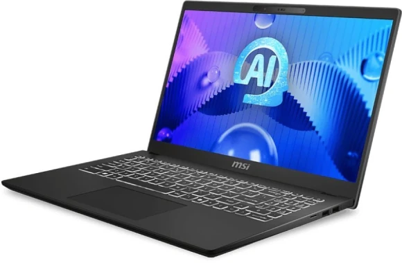 Ноутбук MSI Modern 15 H AI C1MTG-084US Core Ultra 9 185H 32Gb SSD1Tb Intel Arc 15.6" IPS Touch FHD (1920x1080) Windows 11 Home Multi Language black WiFi BT Cam (9S7-15H551-084)