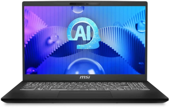 Ноутбук MSI Modern 15 H AI C1MTG-084US Core Ultra 9 185H 32Gb SSD1Tb Intel Arc 15.6" IPS Touch FHD (1920x1080) Windows 11 Home Multi Language black WiFi BT Cam (9S7-15H551-084)