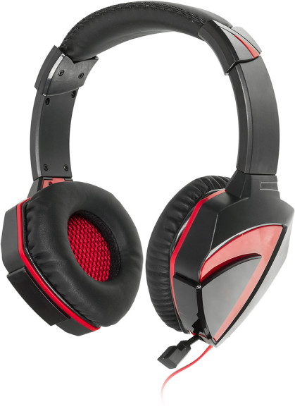 Наушники с микрофоном A4Tech Bloody G500 черный/красный 1.5м мониторные оголовье (A4TECH G500) Наушники с микрофоном A4Tech Bloody G500 черный/красный 1.5м мониторные оголовье (A4TECH G500)
