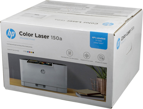 Принтер лазерный HP Color LaserJet Laser 150a (4ZB94A) A4 белый