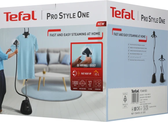 Отпариватель напольный Tefal Pro Style One IT2461E0 1800Вт черный