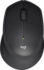Мышь Logitech M330 Silent Plus черный оптическая 1000dpi silent беспров. USB 2but (910-004909)